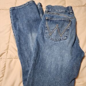 Womens Wrangler Blue Jeans
